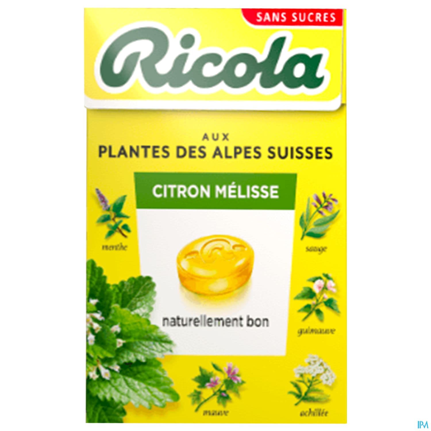 RICOLA BONBON CITRON/MELISSE 50G