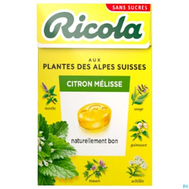 RICOLA BONBON CITRON/MELISSE 50G
