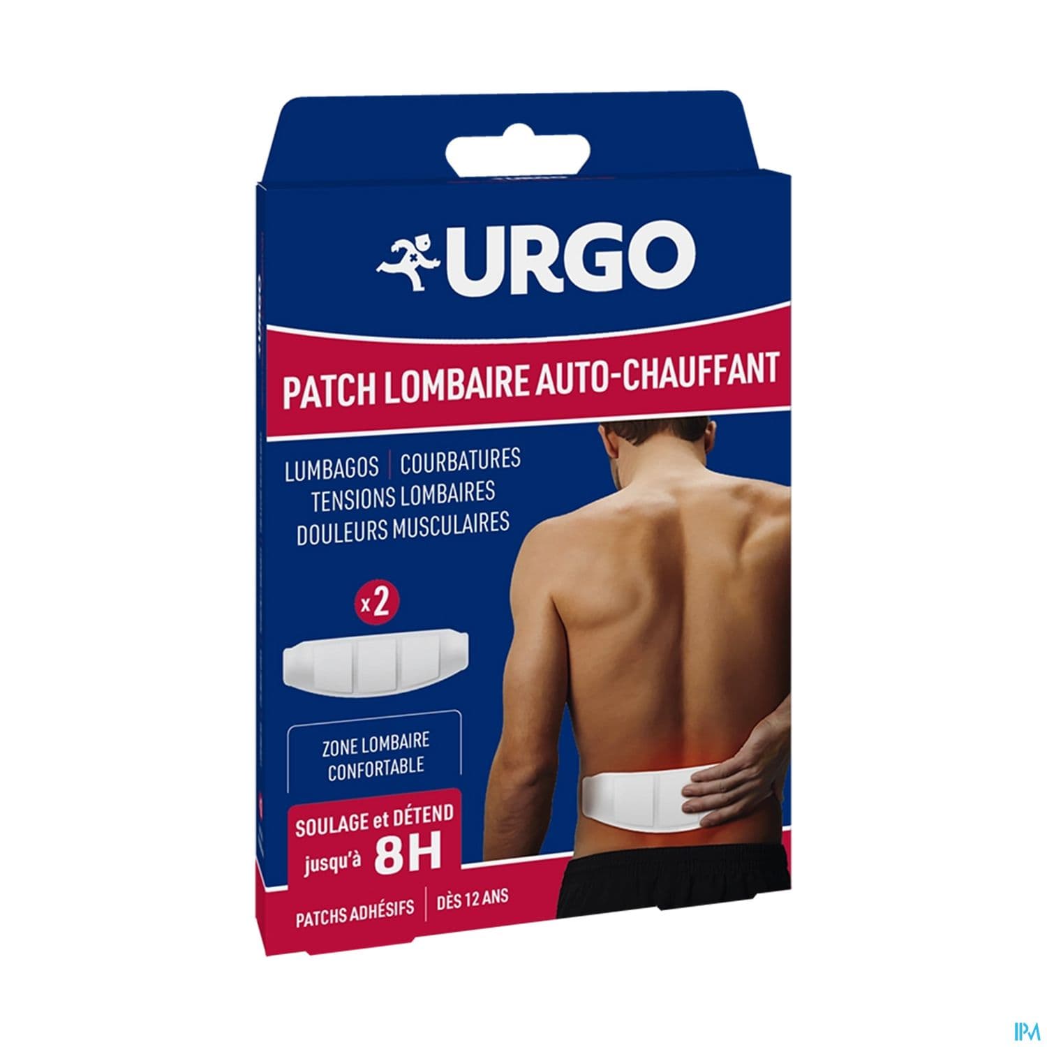 Urgo Patch Auto Chauffant Lombaire X2