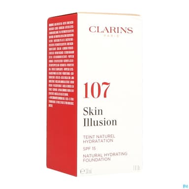 CLARINS FDT SKIN ILL NAT 107 30ML