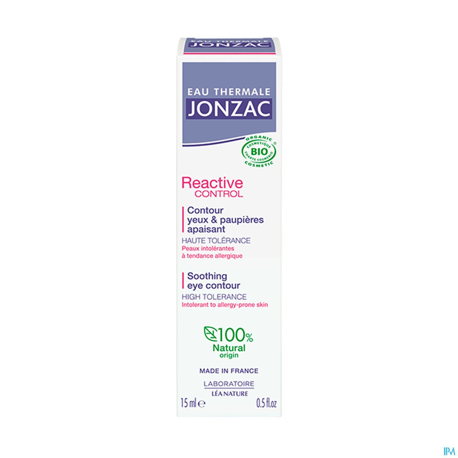 JONZAC REAC CONTROL YEUX PAUP 15ML
