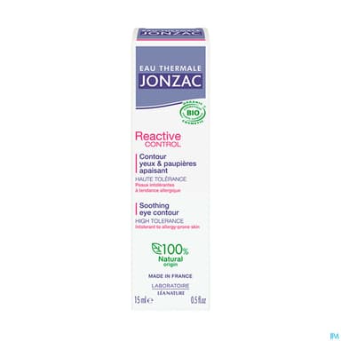 JONZAC REAC CONTROL YEUX PAUP 15ML