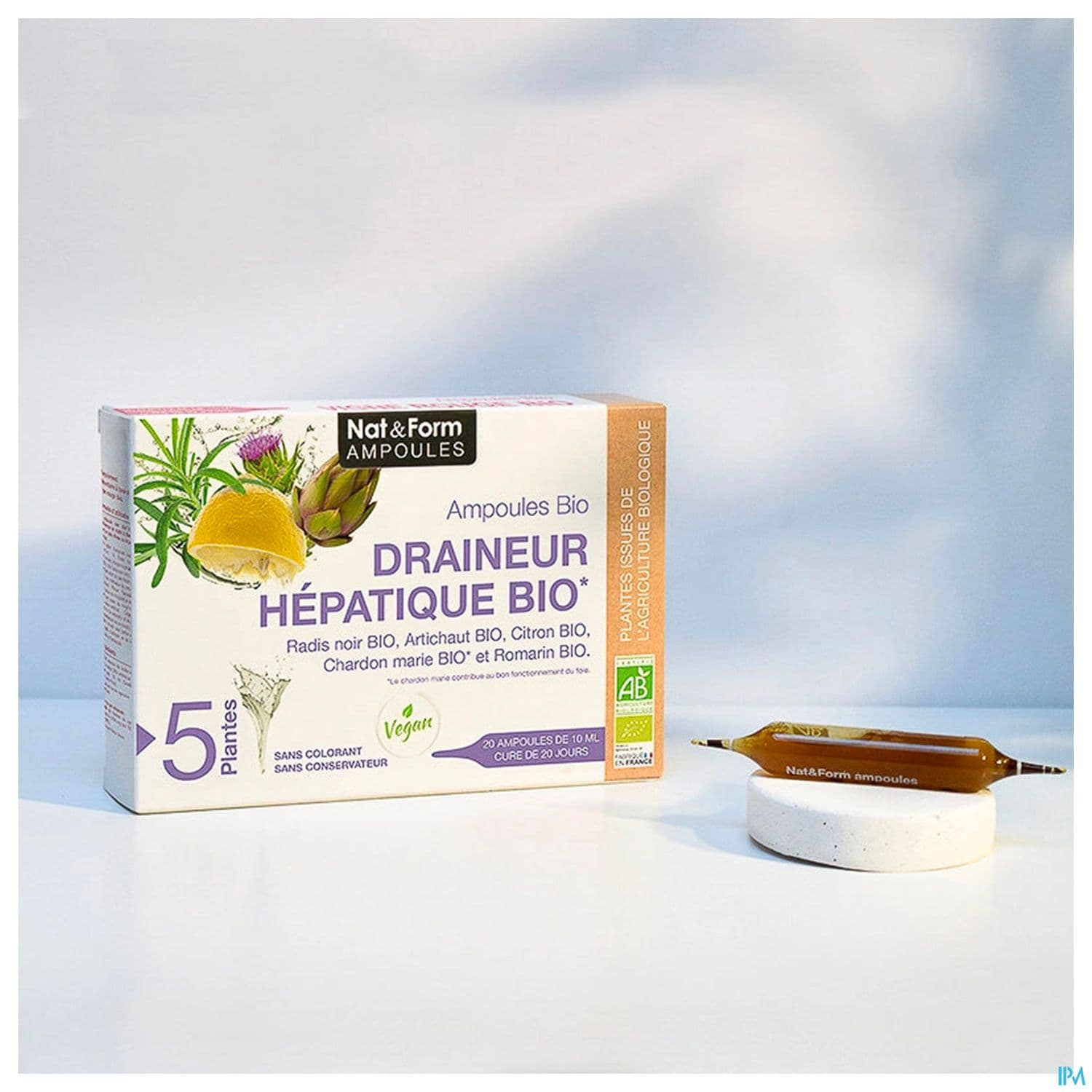 NAT&FORM AMP DRAIN HEPAT BIO10ML20