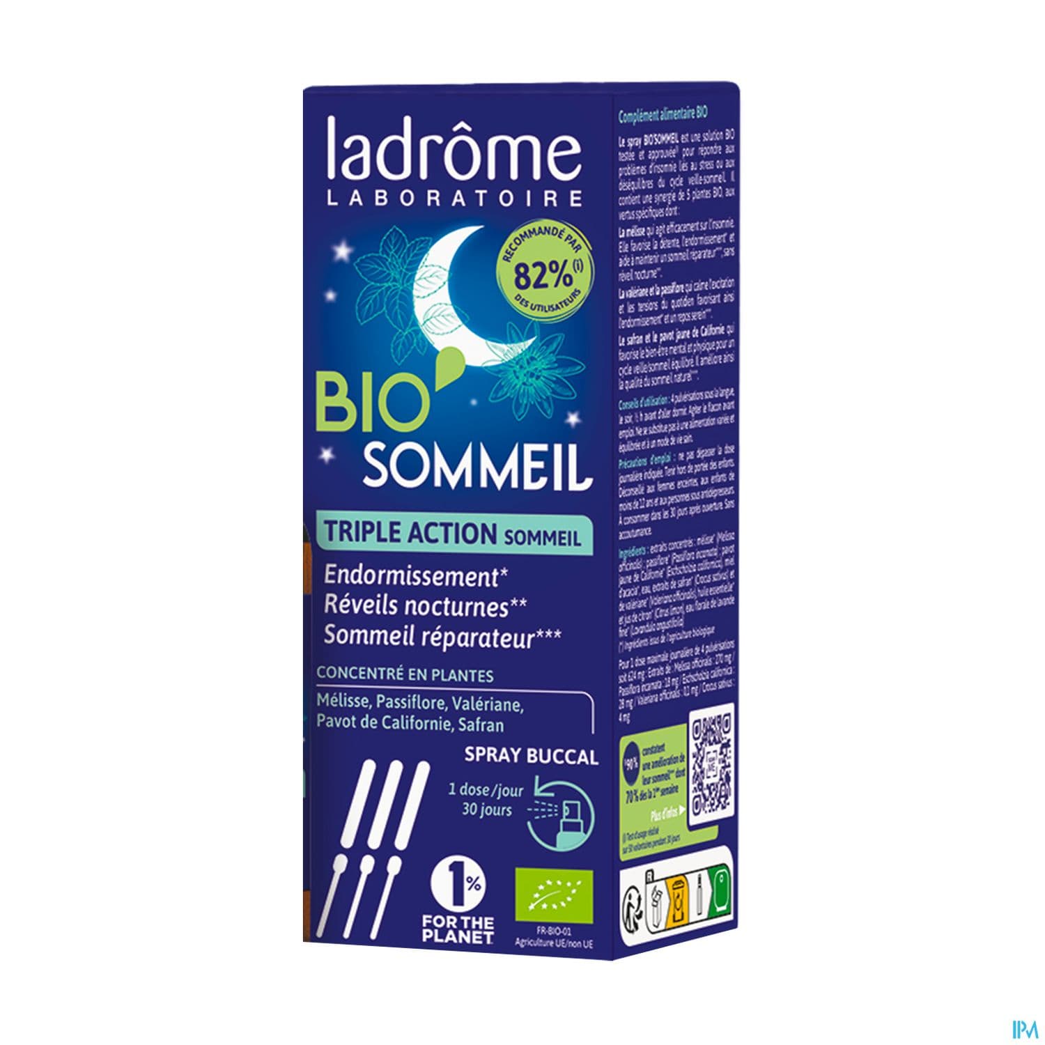 Ladrome Bio Sommeil Spray 20ml