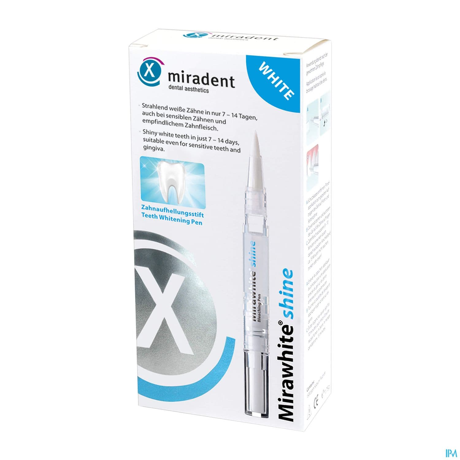 MIRADENT MIRAWHITE SHINE GEL 1,8ML