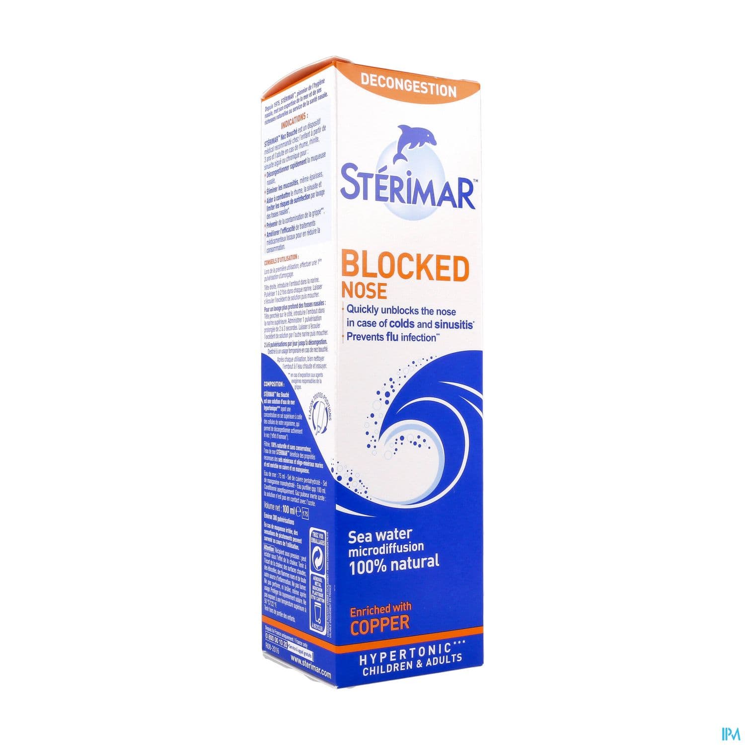Sterimar Nez Bouche Solution Nasale 100ml
