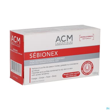Acm Sebionex Pain Dermato Purifiant 100g