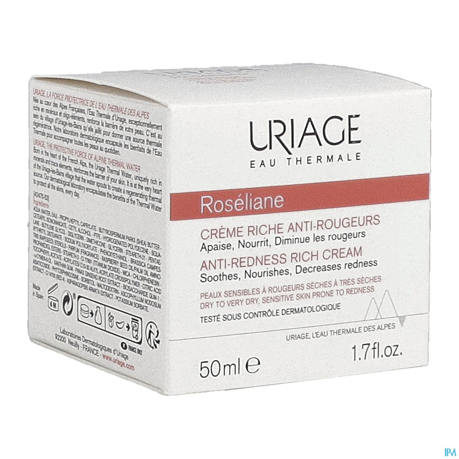 URIAGE ROSELIANE RICHE A/ROUG 50ML