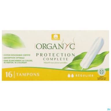 ORGANYC TAMPON DIGITAL BIO NORM 16