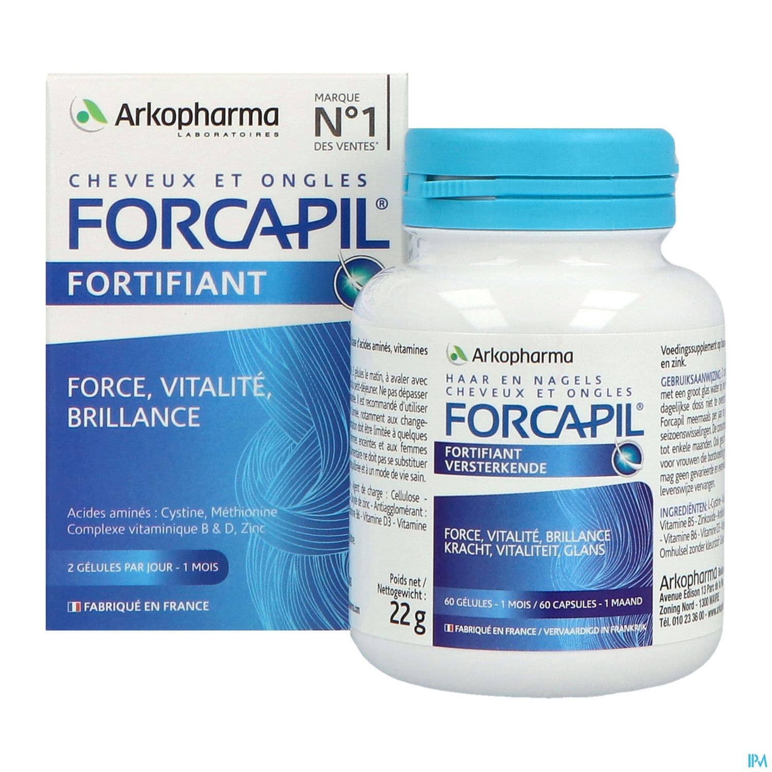 FORCAPIL COMPL ALIM GELUL 60