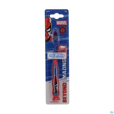 Tinokou Brosse A Dents Ergonomique Spiderman