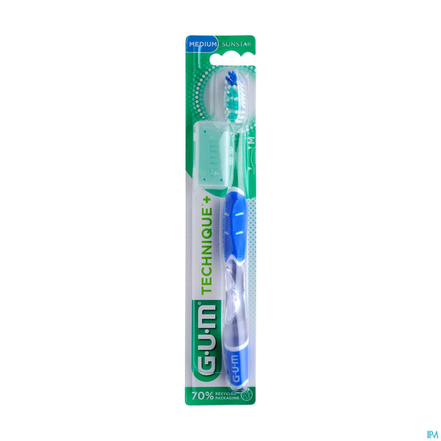 Gum technique+ brosse à dents medium compacte (modèle 493)