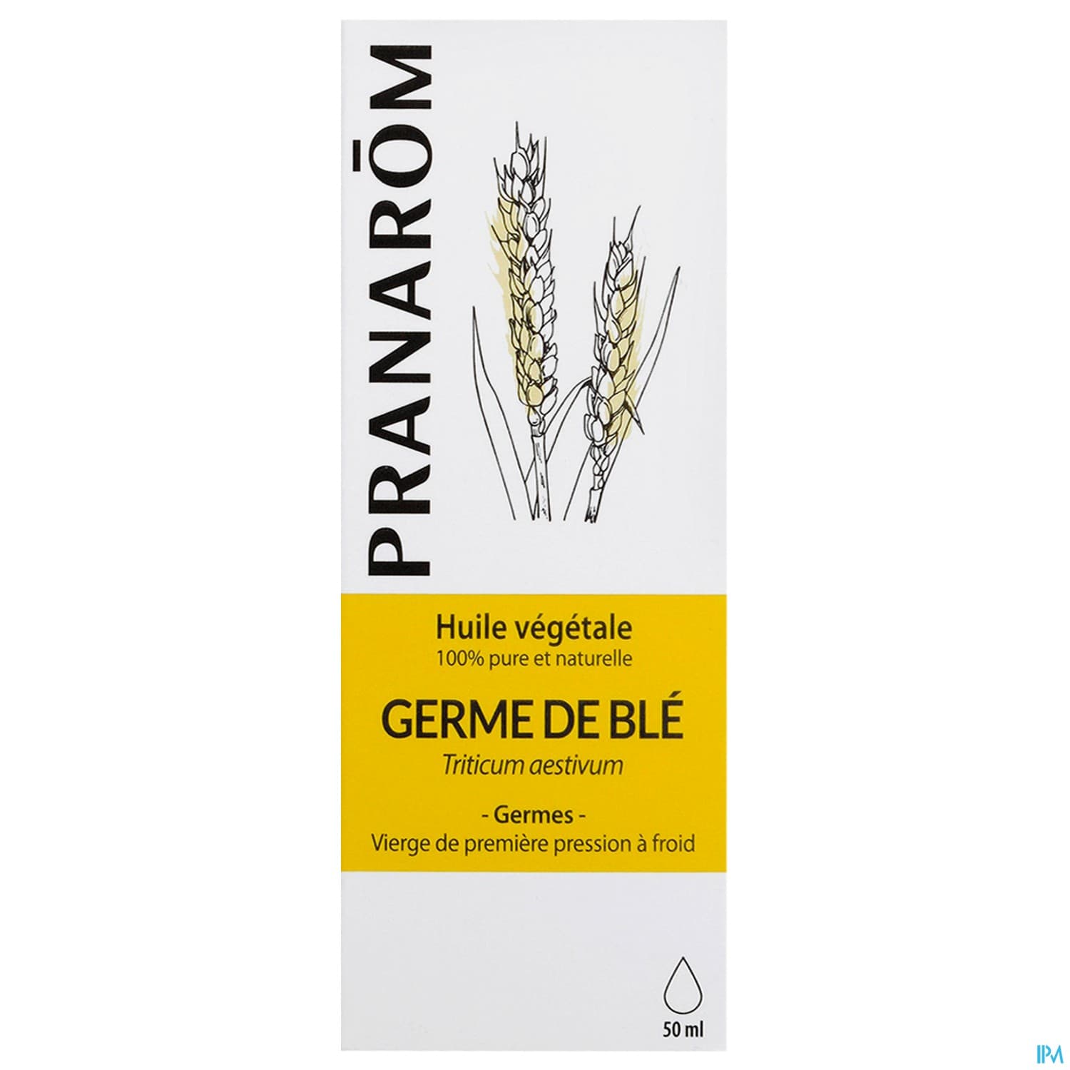 Pranarom Huile Vegetale Vierge Germe Ble 50ml
