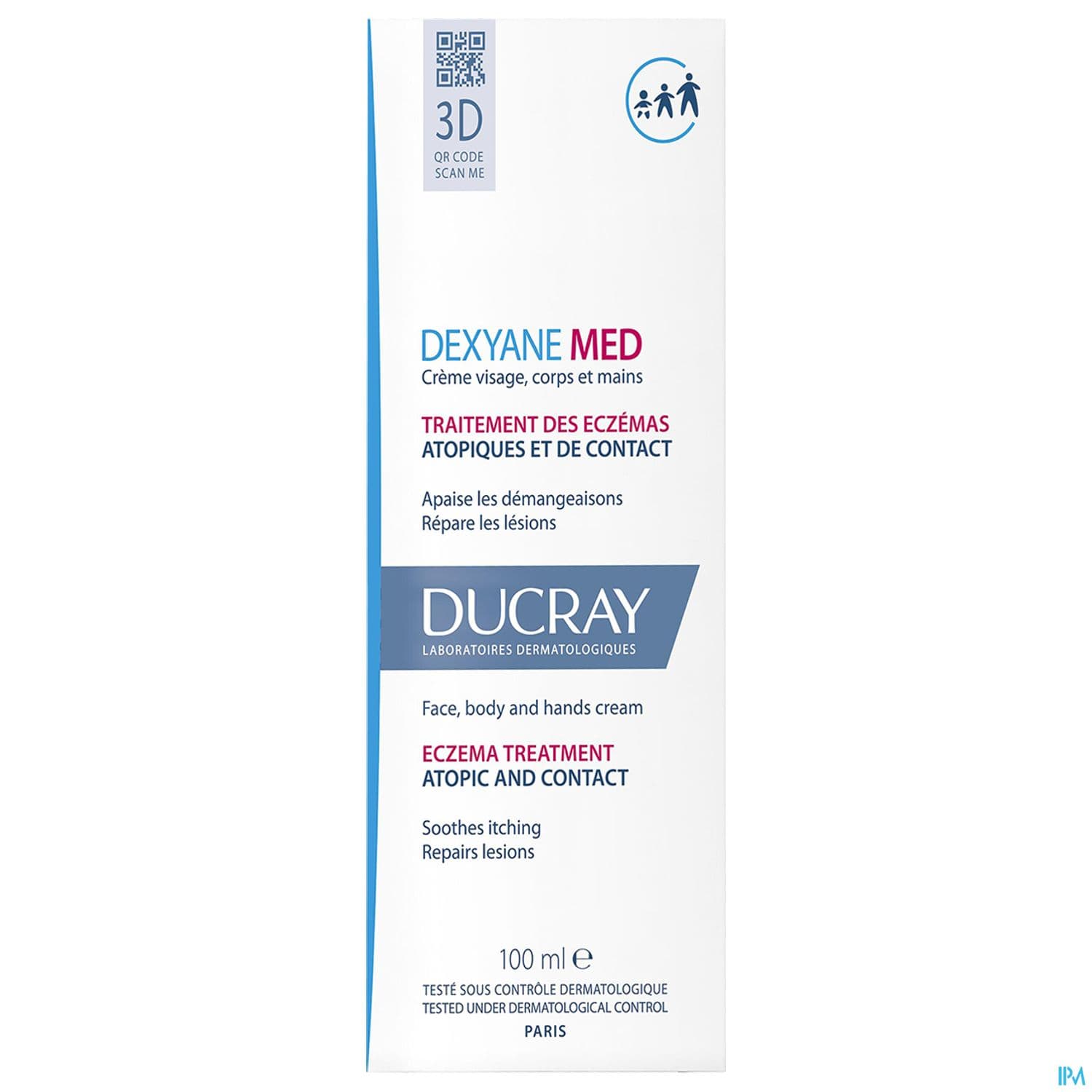 Ducray Dexyane Med Creme Reparatrice Apaisante 100ml