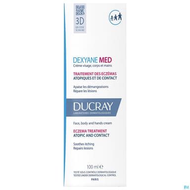 Ducray Dexyane Med Creme Reparatrice Apaisante 100ml