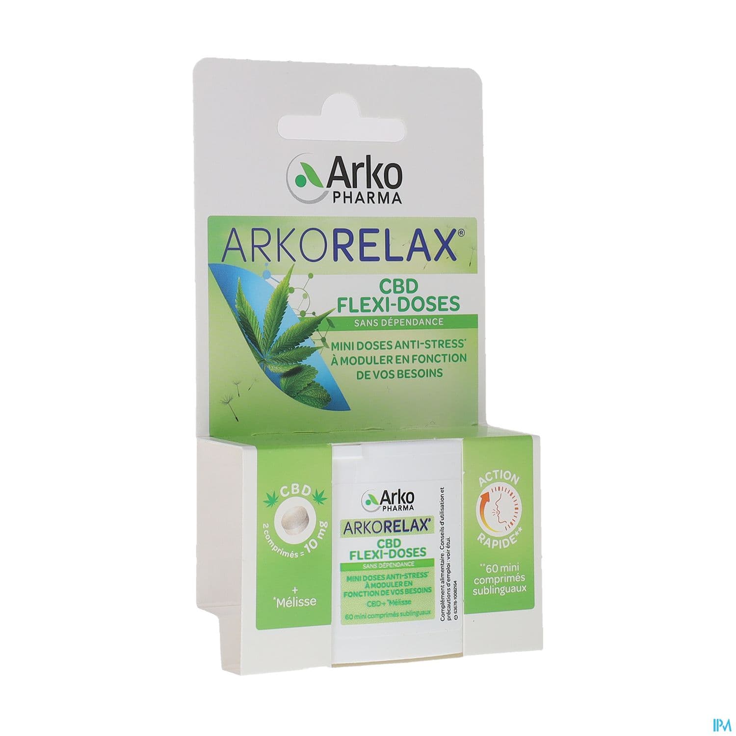 Arkopharma Arkorelax Cbd Flexidose Comprime Sublingual 60