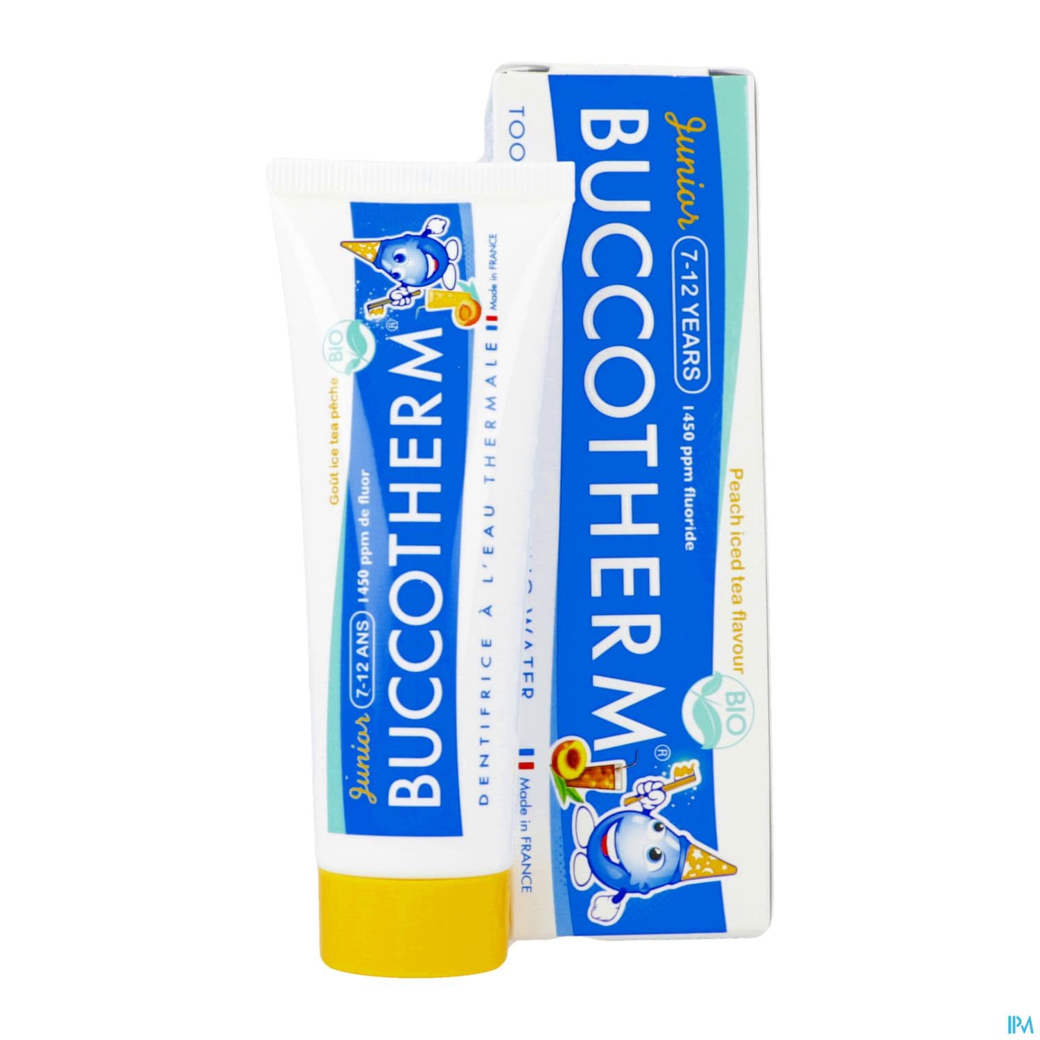 Buccotherm 7/12ans Dentifrice Ice Tea Bio 50ml