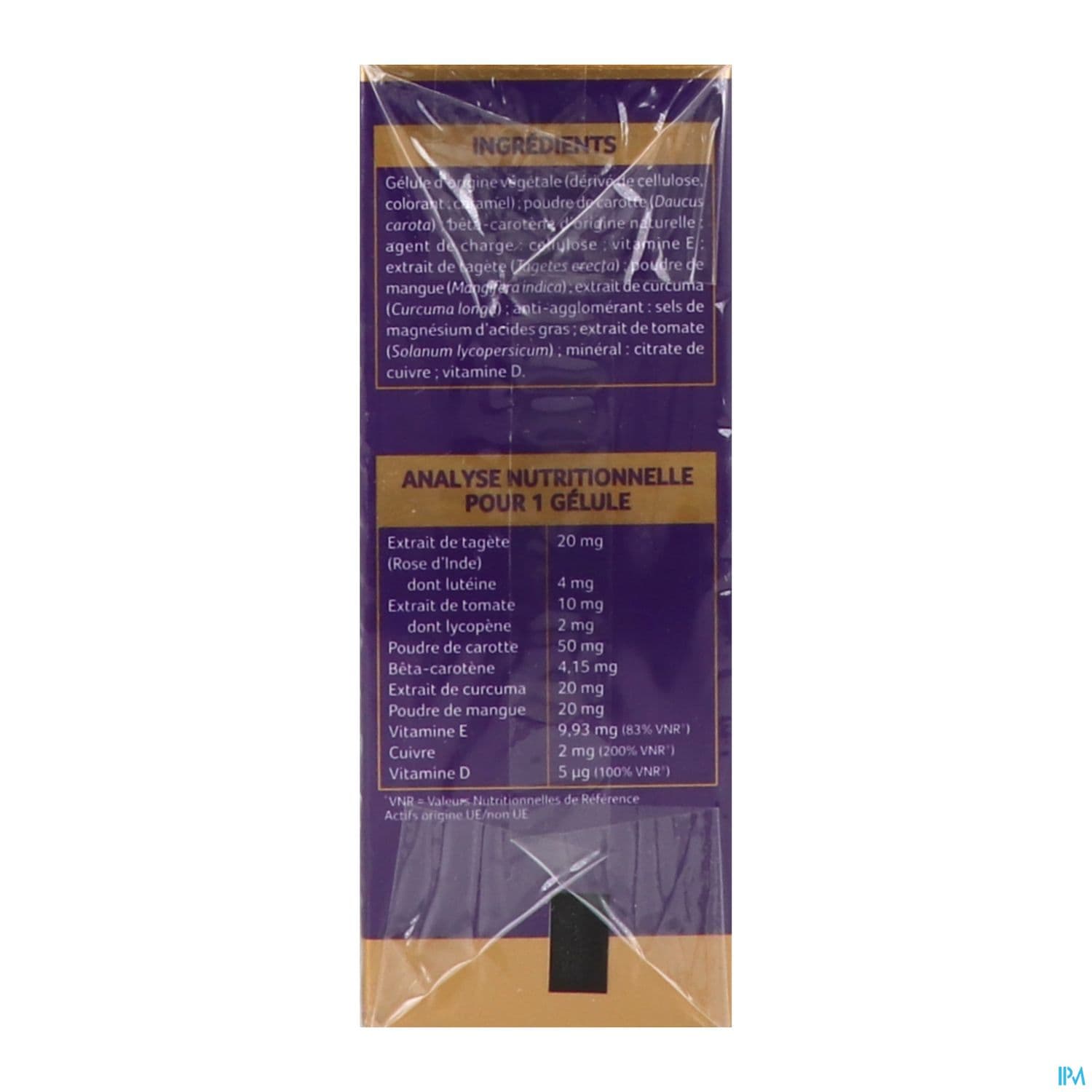 Vitavea Manhae Autobronzant Gelule 60 X2