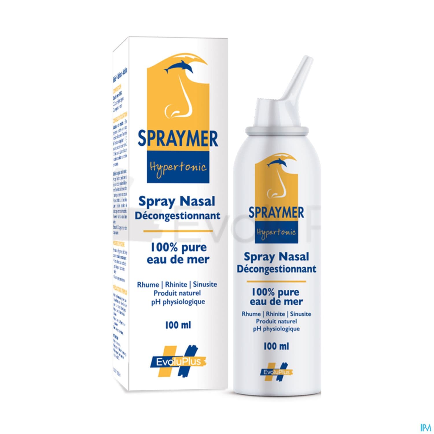 Evoluplus Spraymer Hypertonic Decongestionnant Spray 100ml