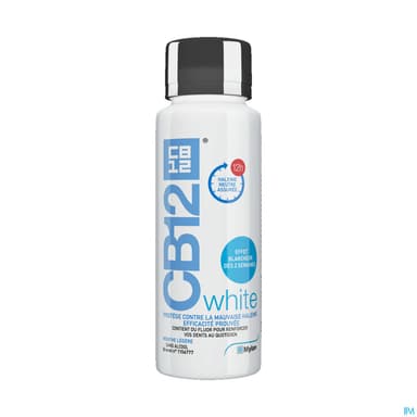 CB12 WHITE BAIN DE BOUCHE 250MLX2