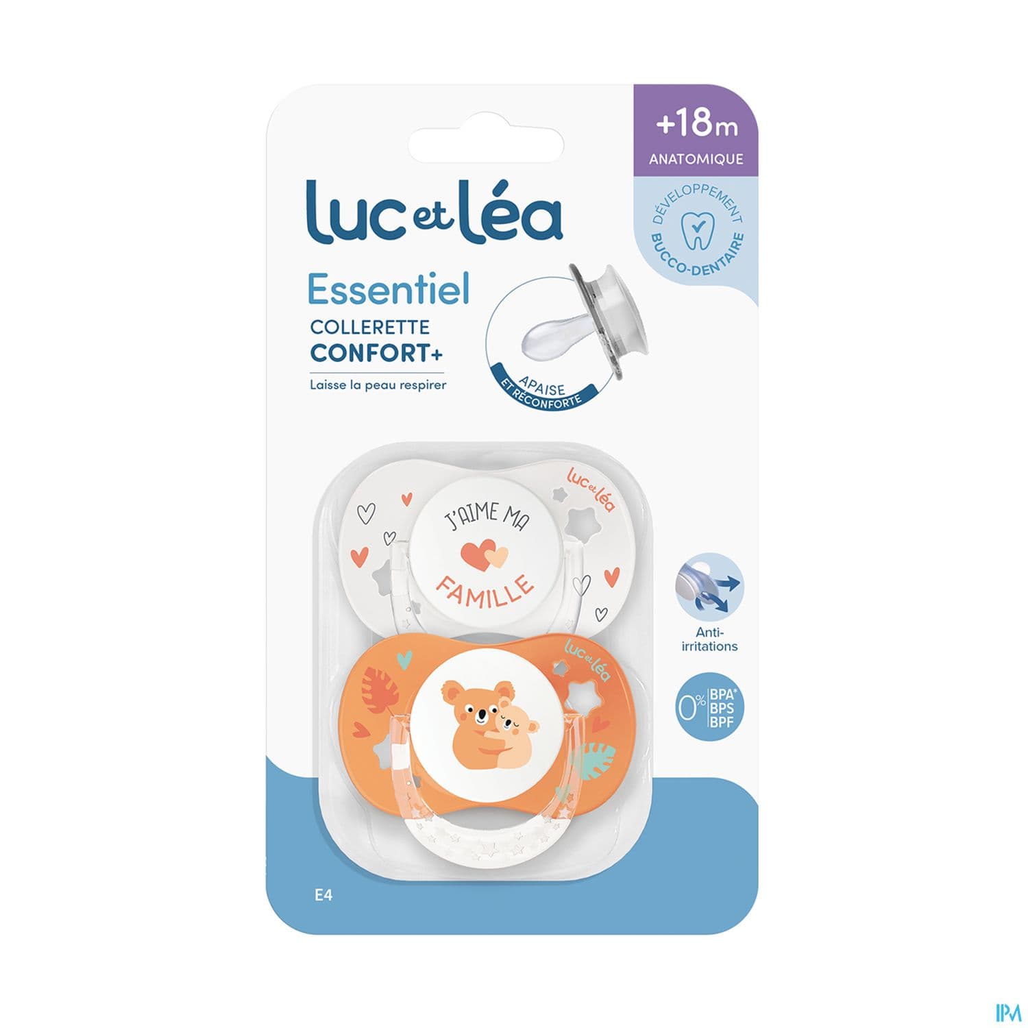 Luc Et Lea Sucette Essentiel +18m E4 X2