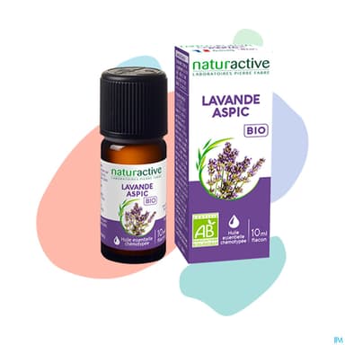 Naturactive Huile Essentielle Chemotypee Bio Lavande Aspic 10ml
