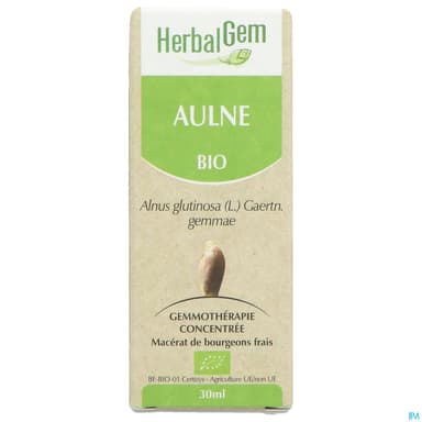 Herbalgem Aulne Bourgeon Macerat Glycerin Bio 30ml