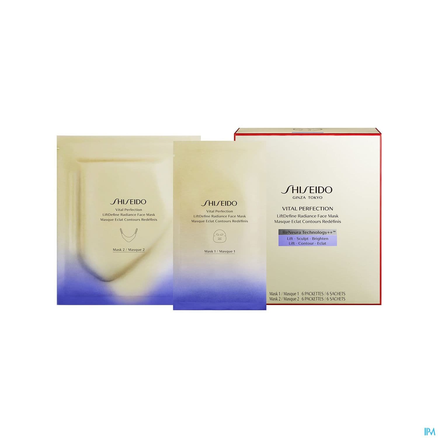 Shiseido Vital Perfection Masque Tissu X6