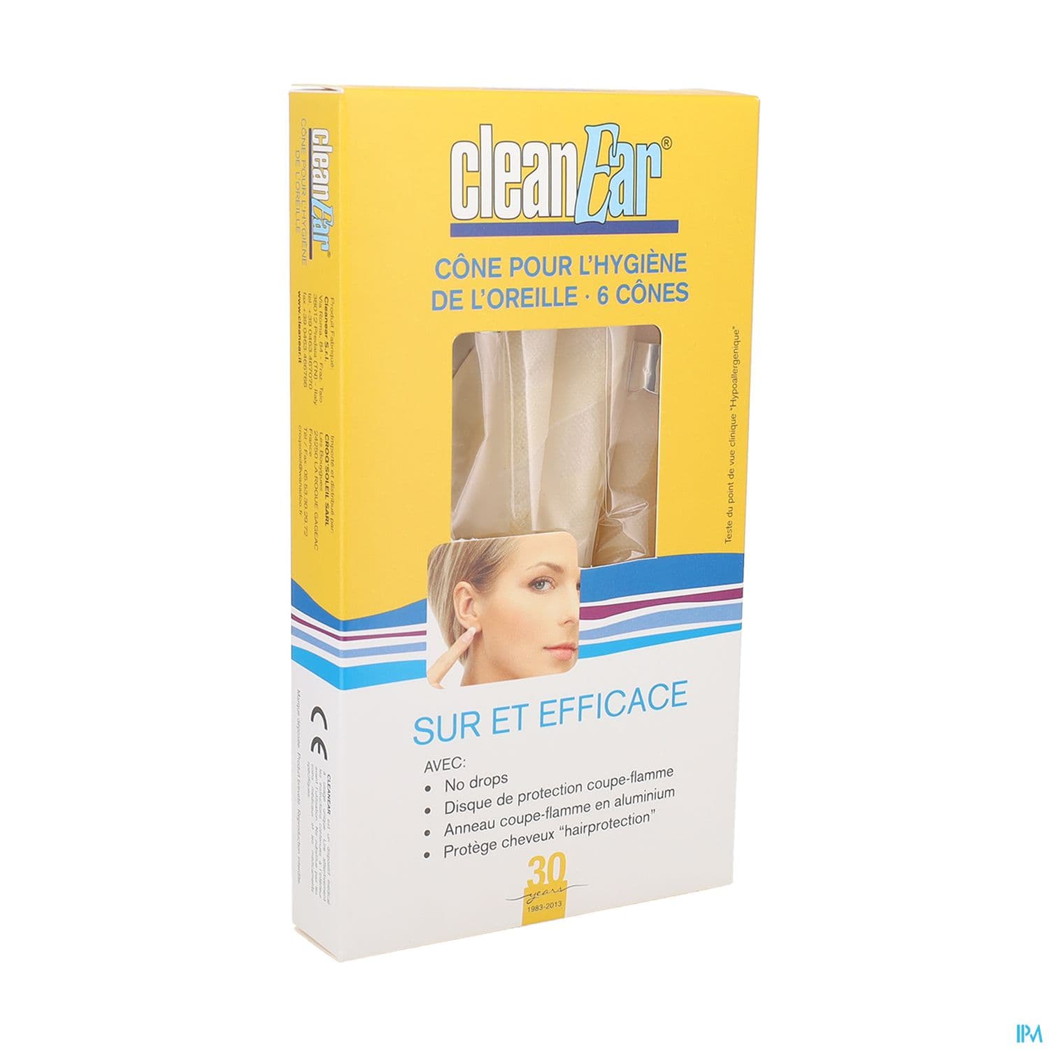 Cleanear Cone Hygiene Auriculaire Sachet 6 — Pharmacie du Vercors