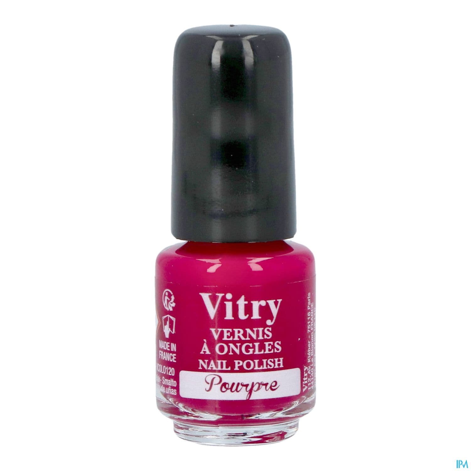 Vitry Vernis Ongles Pourpre Mini 4ml