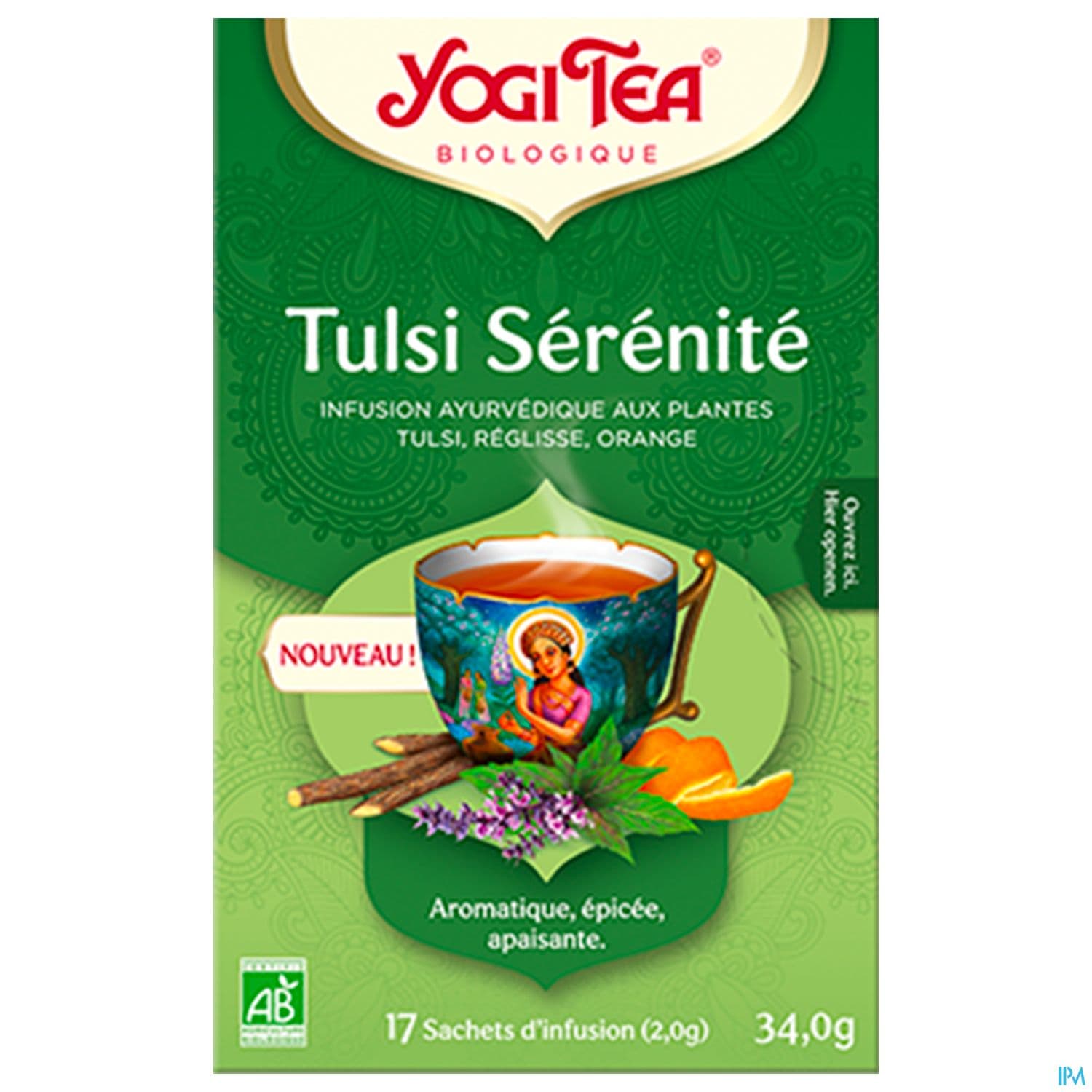 YOGI TEA TULSI SERENITE BIO 34G