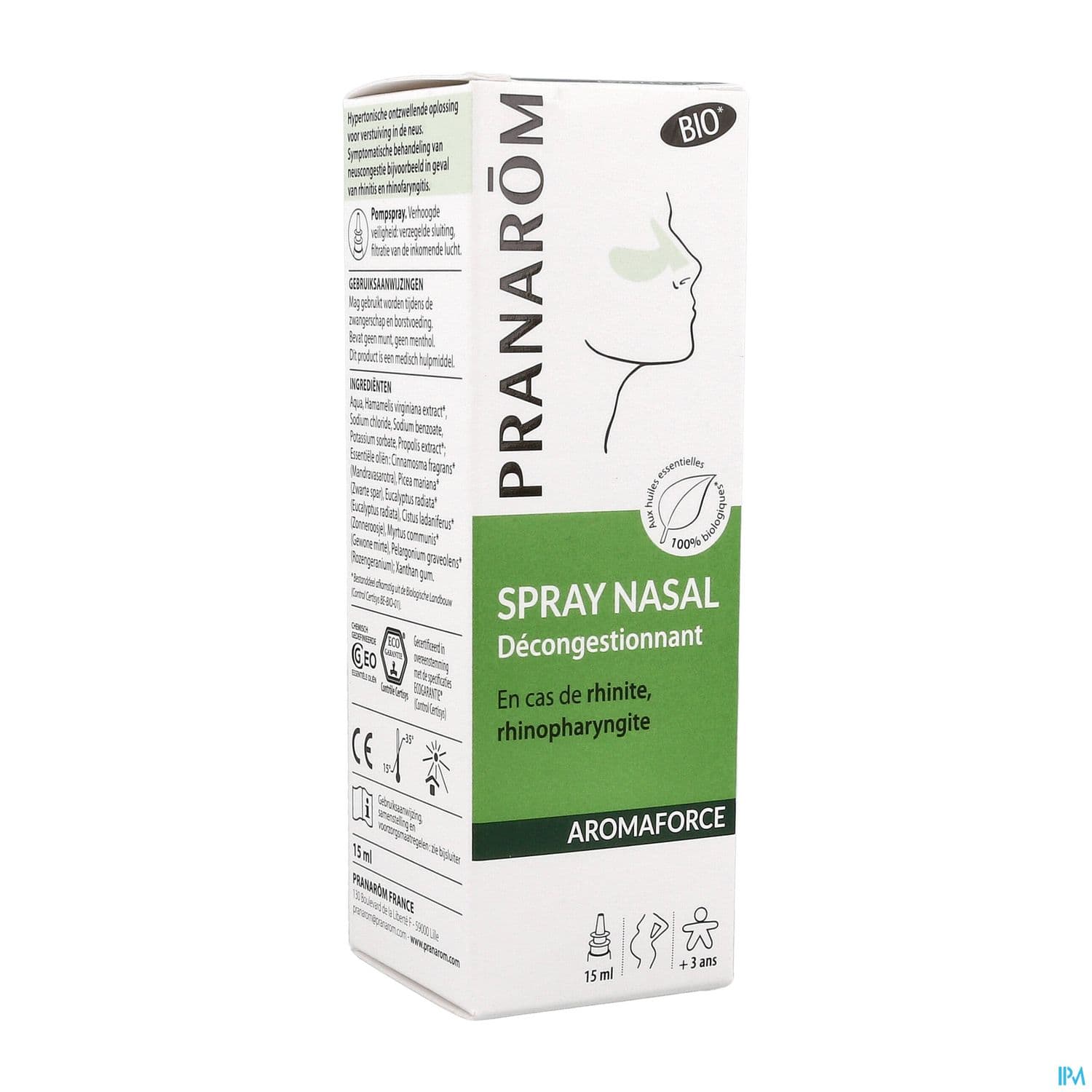 Pranarom Aromaforce Bio Spray Nasal 15ml