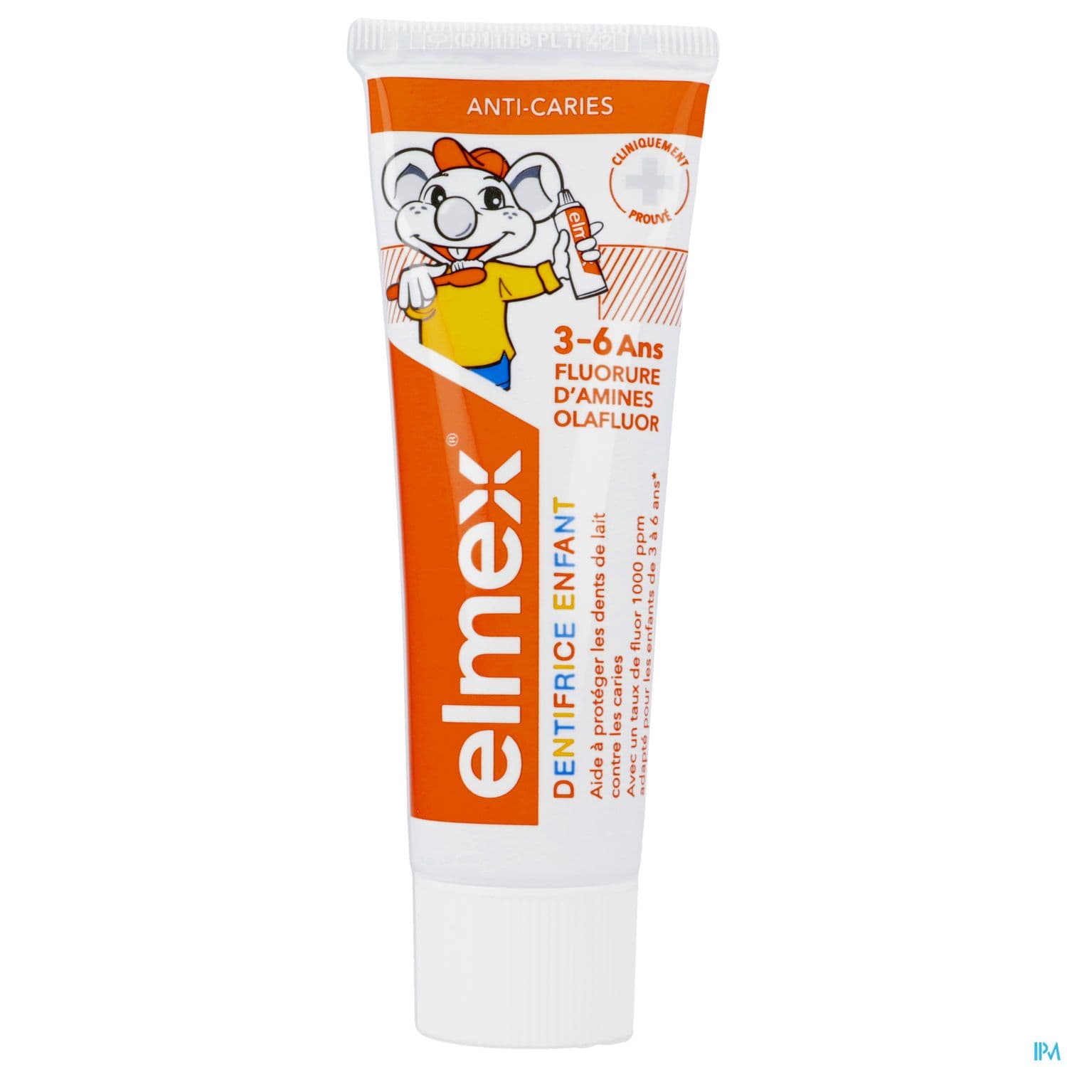 ELMEX DENT ENFANT 3-6ANS 50MLX2
