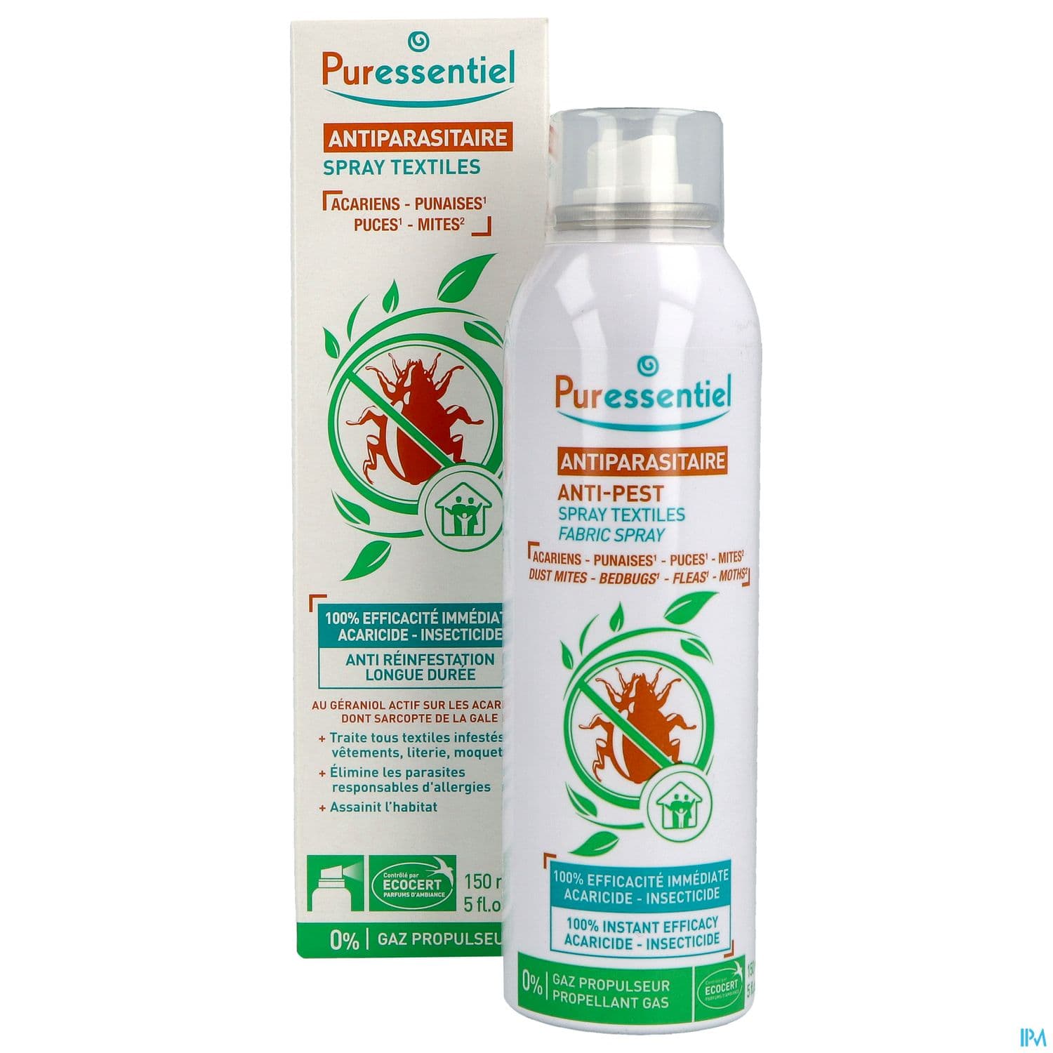 PURESSENTIEL ASSAINI A/PARAS 150ML
