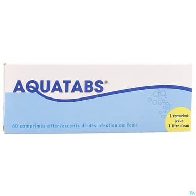 AQUATABS 1CPR/LITRE CPR EFF B/60