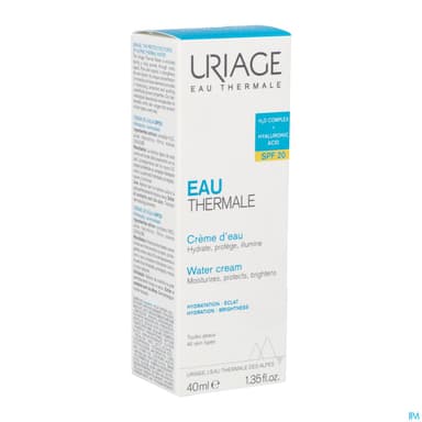 URIAGE EAU THERM SPF20 CR D'EAU LEGERE 40ML