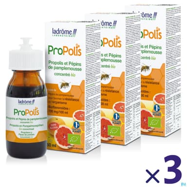 Ladrome Propolis Pepins Pamplemousse Bio 50ml