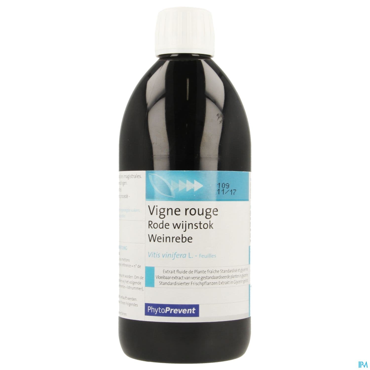 Pileje Eps Vigne Rouge Extrait Fluide Glycerine 500ml