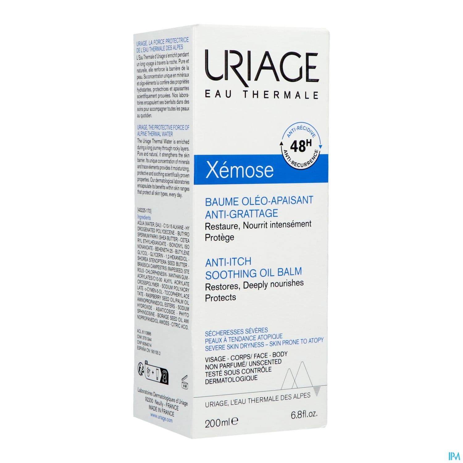 URIAGE XEMOSE BAUM OLEO APAIS200ML