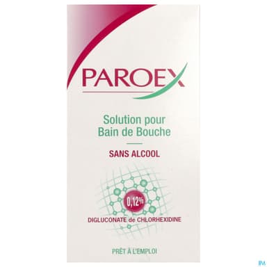 Paroex 0.12% Solution Pour Bain De Bouche 500ml
