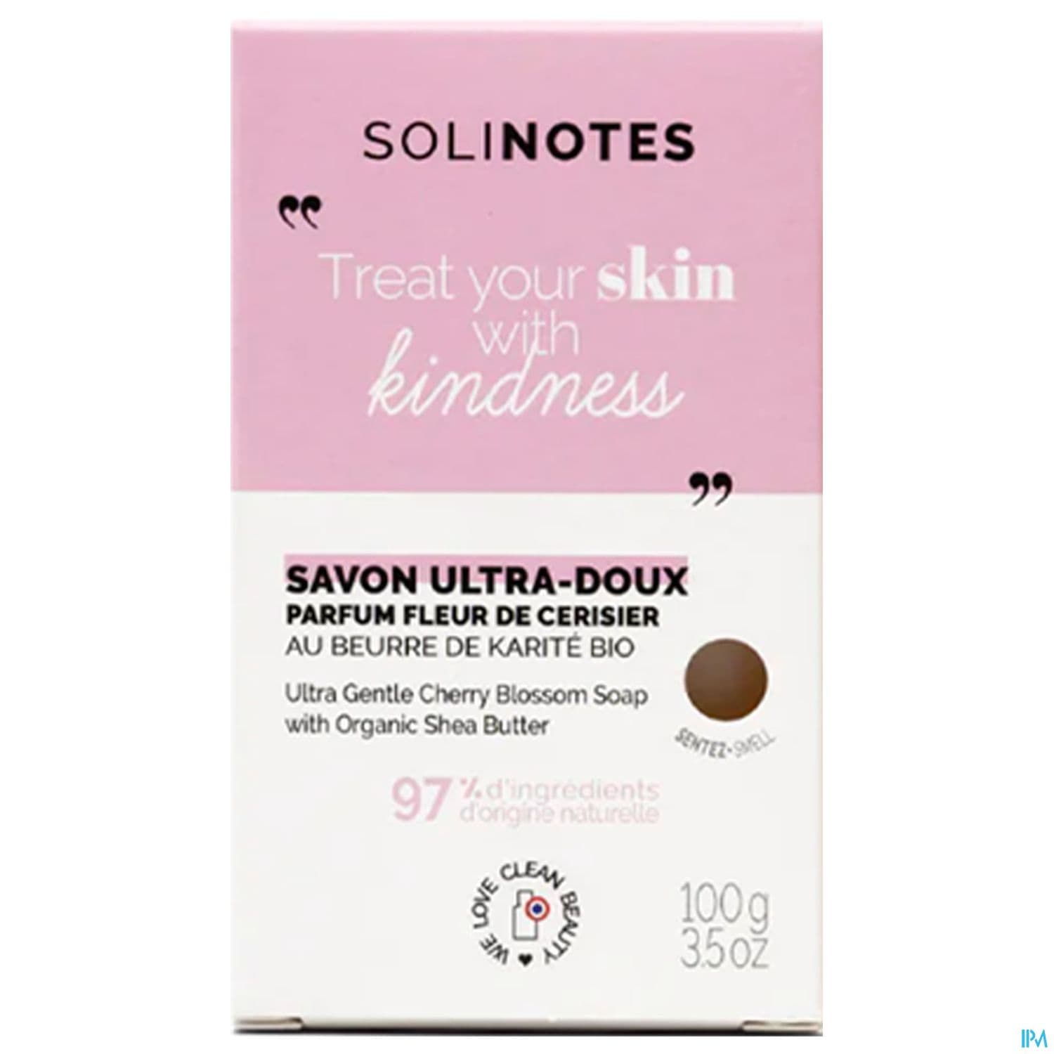 Solinotes Savon Solide Fleur De Cerisier 100g