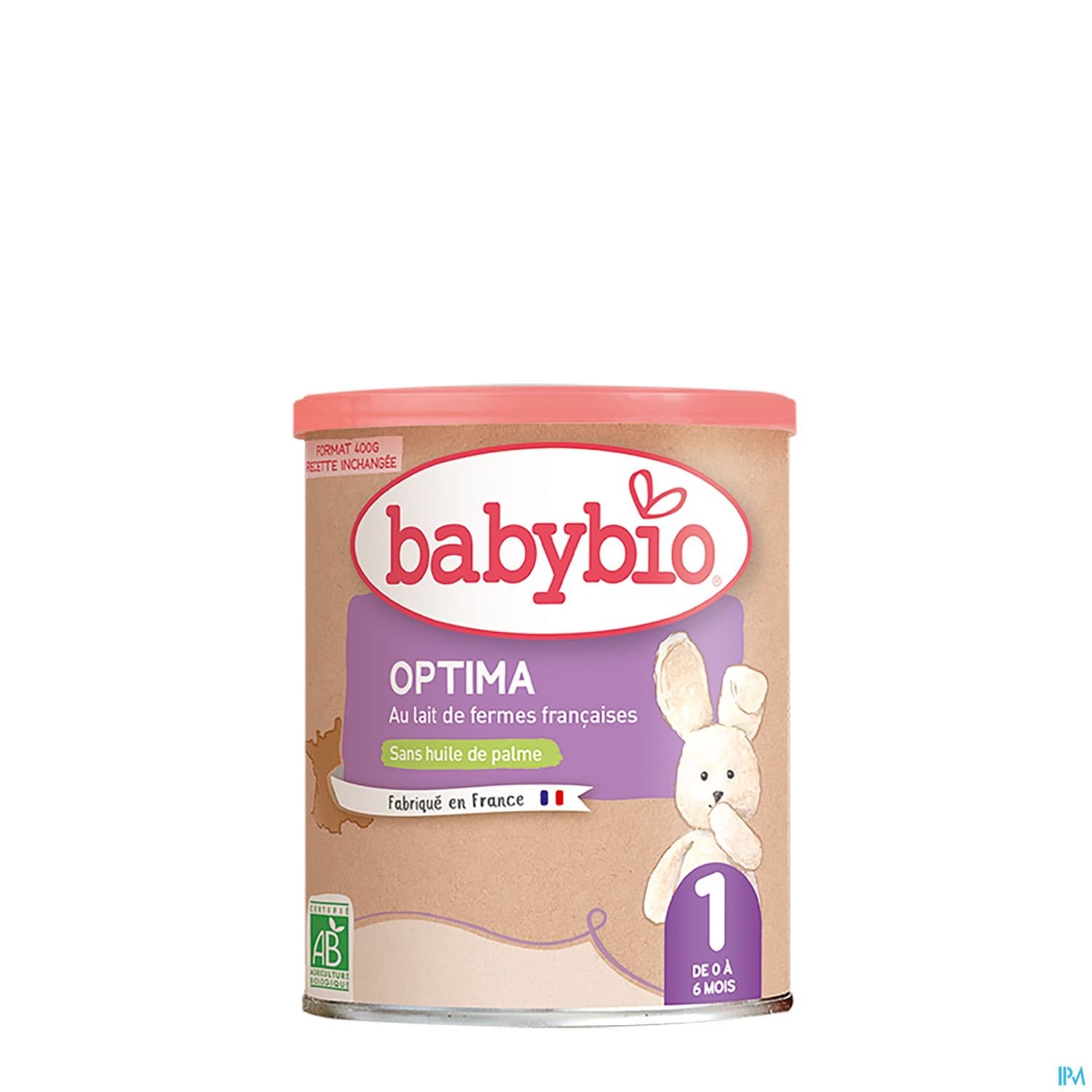 Babybio 1 Optima Bio Poudre 400g — Pharmacie du Grand Vitrolles