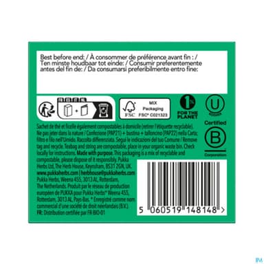 Pukka Infusion Inspiration A l'eucalyptus Bio Sachet 20