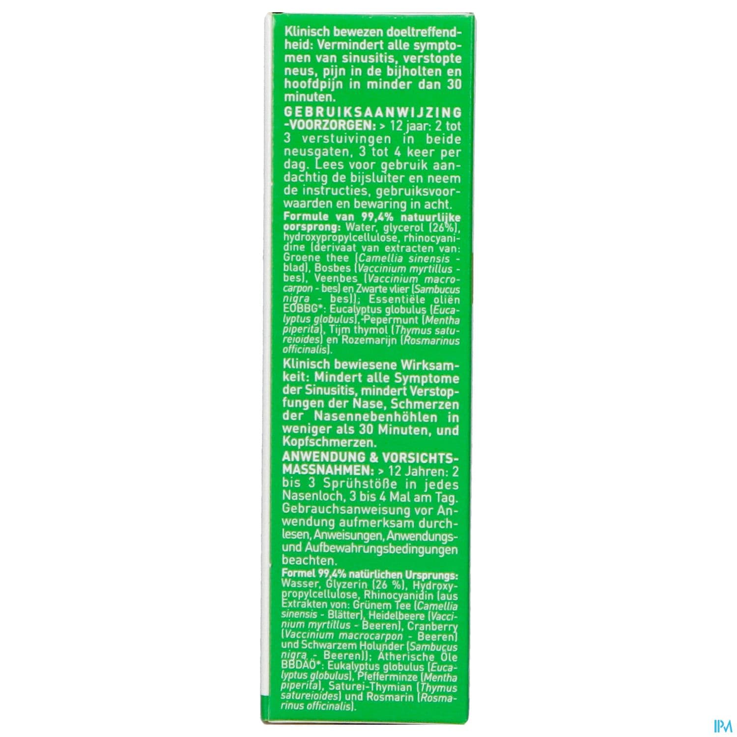 PURESSENTIEL SINUS EXPRESS SPR15ML
