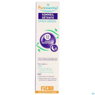 Puressentiel Spray Aerien Sommeil Detente Aux 12he 200ml