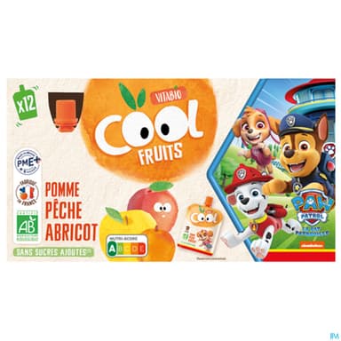 VITABIO COOL POM/PECH/ABRIC 12X90G