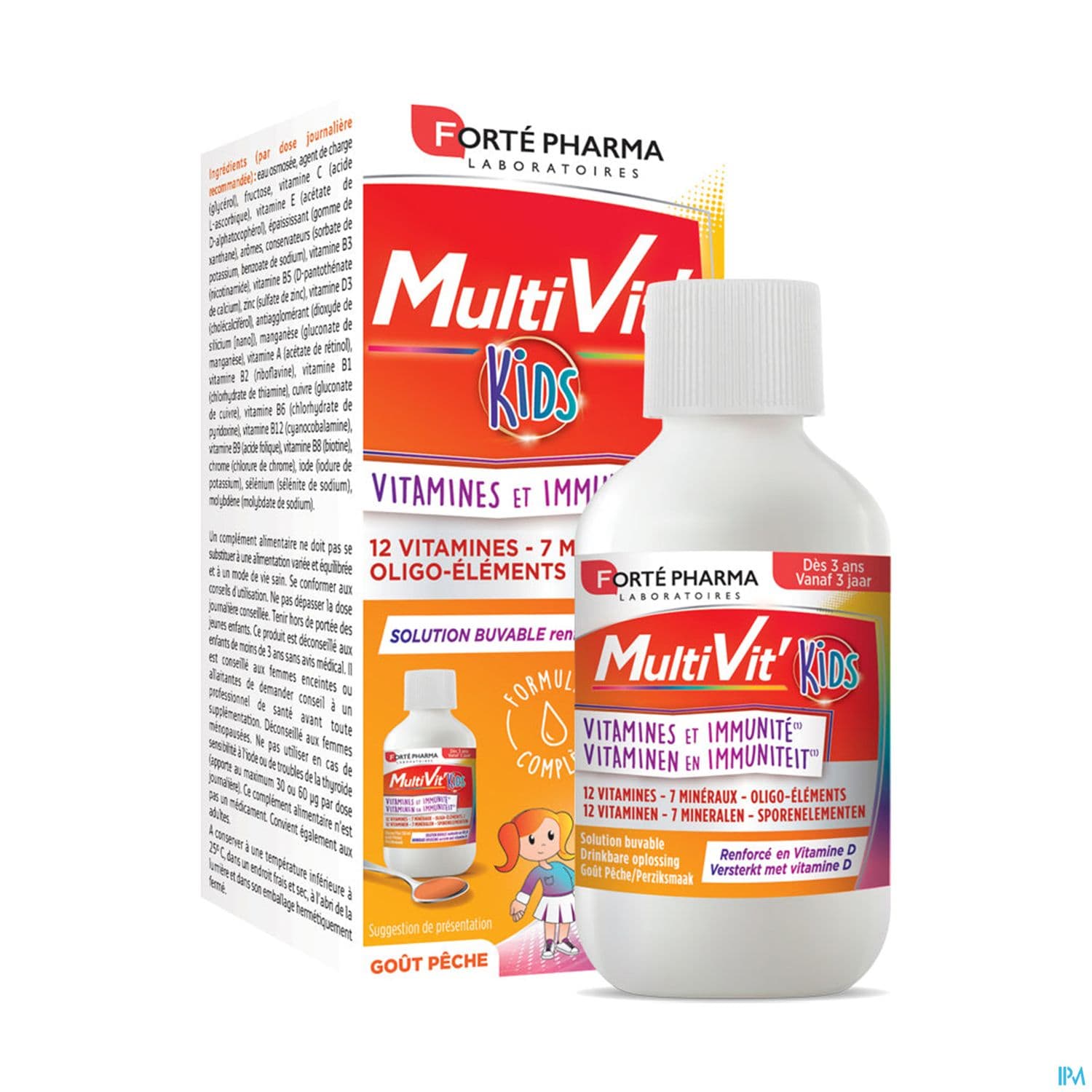 MULTIVIT'4G KIDS SOL BUV 150ML