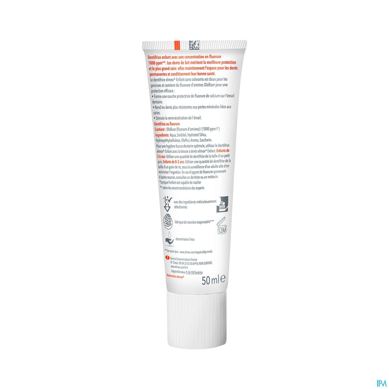 ELMEX DENT ENFANT 3-6ANS 50ML