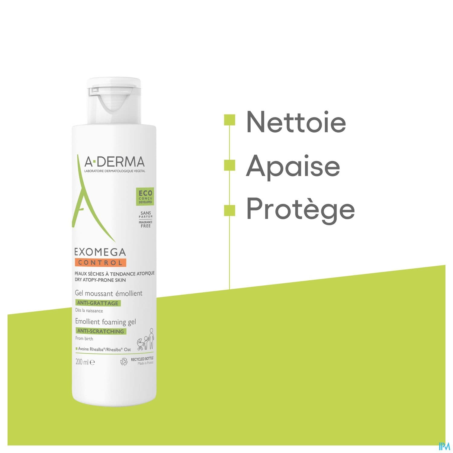 A-DERMA EXOMEGA CONT MOUS 200ML