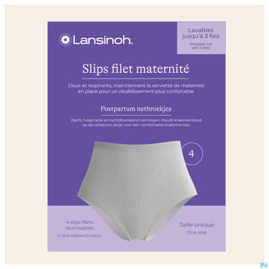 LANSINOH SLIP FILET MATERNITE LAV4